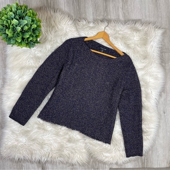 Eileen‎ Fisher Marbled Wool Blend Sweater - Picture 1 of 8